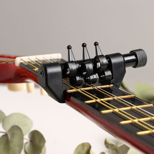 Каподастр для гитары Music Life, регулируемый