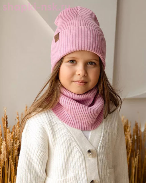 Q 181 D 181 Комплект детский (колпак+снуд) (50-54)