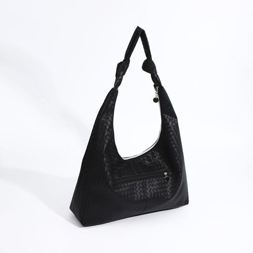 Сумка-шопер, наружный карман, цвет чёрный - Simaland фото 4