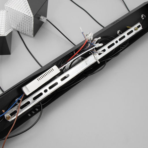Люстра BayerLux 2676/6 LED 126 Вт 3000-6000К черный 76×27 см