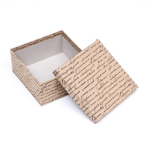 Набор коробок 11 в 1 Пушкинские строки, крафт 25,5 х 25,5 х 13 - 5,5 х 5,5 х 2,5 см - Simaland фото 7