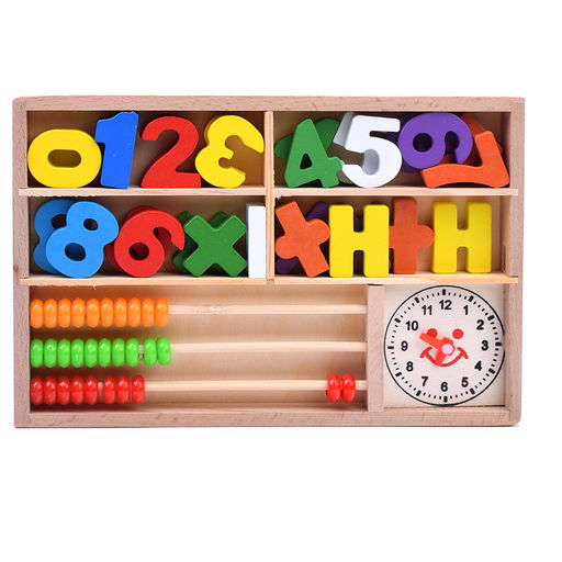 Счетный материал Разноцветный счет в коробке - Щепочка фото 3