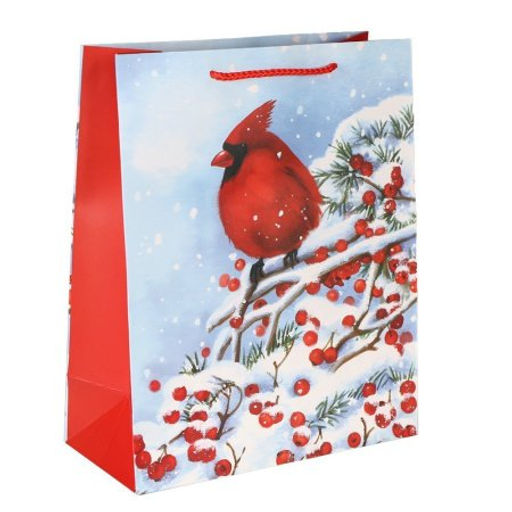 Цена за 12 шт. Пакет подарочный 26х32х12см / 3282L /уп 12/384/Новый год - Галеонтрейд фото 3