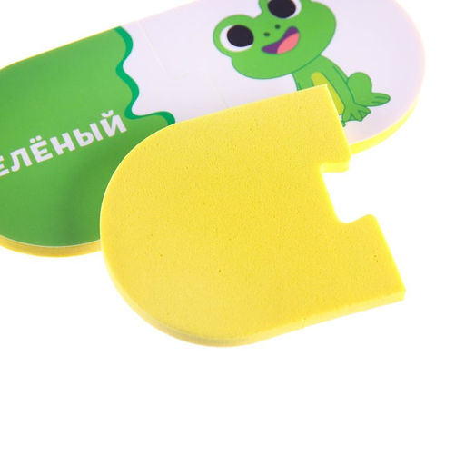 Пазлы мягкие для малышей Крошка Я «Учим цвета», 5 пазлов