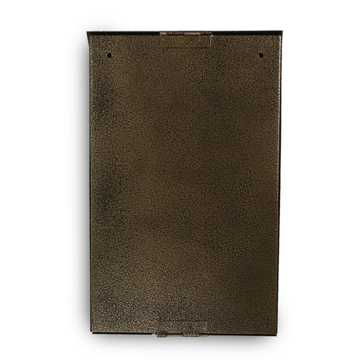 Ящик почтовый без замка (с петлёй), вертикальный, бронзовый - Simaland фото 8