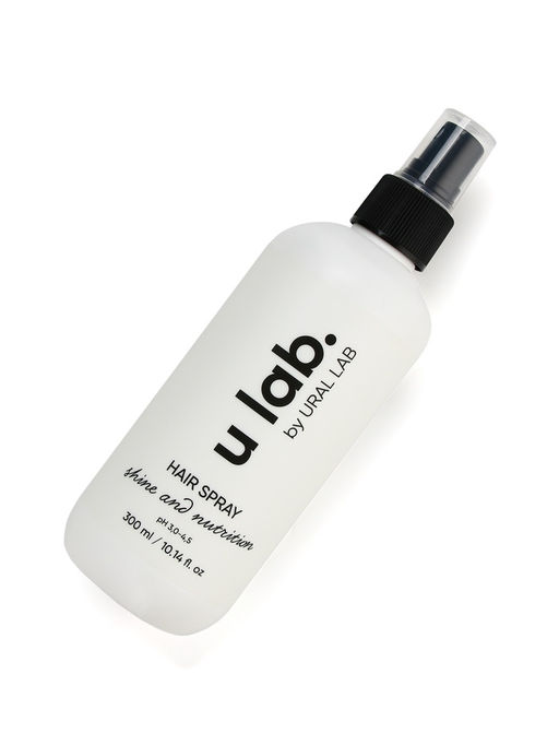 Спрей для волос термозащита «Блеск и Питание», цветочный аромат, 300 мл, ULAB