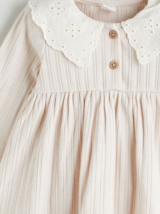 Bebe Yaka K?z ?ocuk Elbise