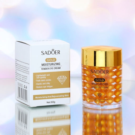 Цена за 2 шт. Питательный крем для глаз с золотом, против отечности и морщин, 60 г