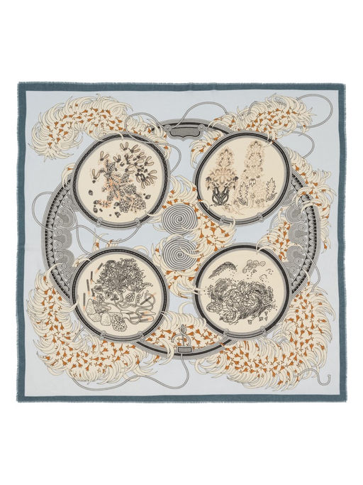 Платок жен. виск+шерсть 130х130 LSZ33-631-11