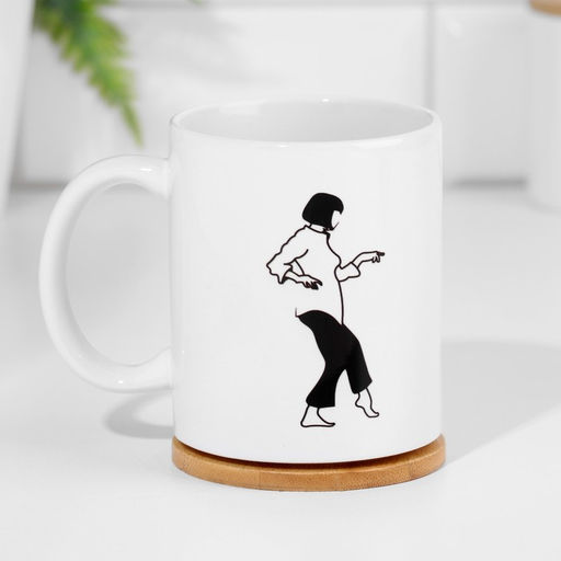 Кружки, набор «В танце», 320 мл, 2 шт.