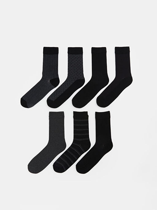 Desenli Erkek Soket ?orap 7li