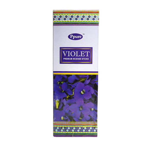 Благовония Ppure VIOLET Фиалка Hexa аромапалочки уп-6шт