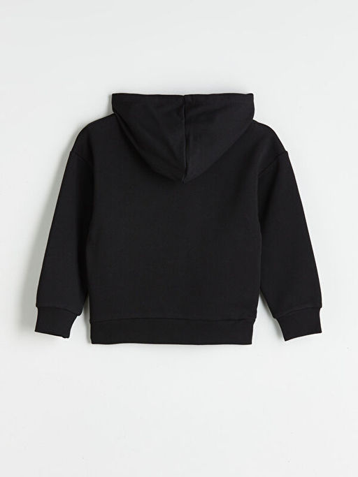 Kap??onlu Basic K?z ?ocuk Sweatshirt