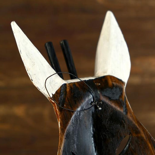 Маска «Жираф», 30×11×4.5 см, дерево