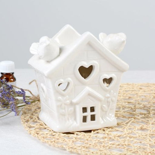 Аромалампа Домик 12 см / 1800 /уп 72/ (Белый) - Галеонтрейд фото 2