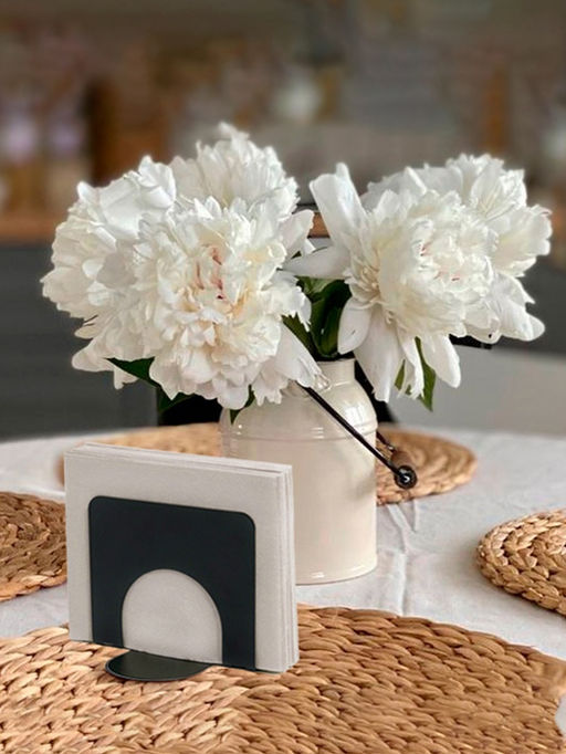 Салфетница складная Доляна Фавела, 10?12 см, чёрная