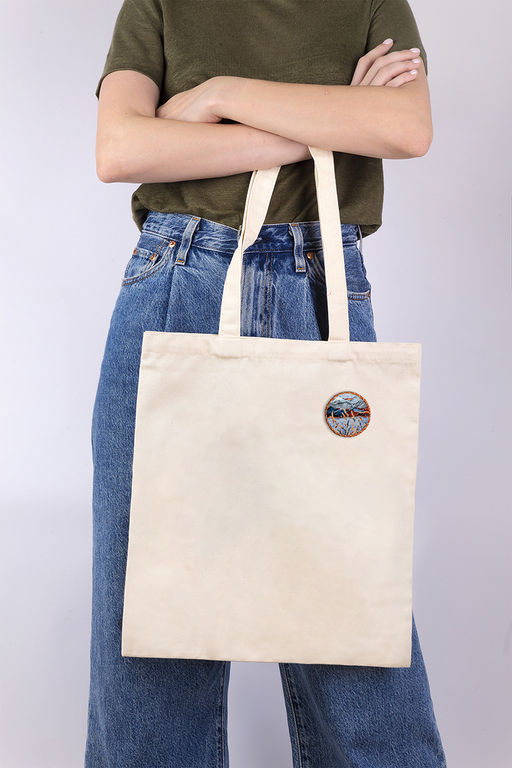 Набор для вышивания PANNA Живая картина JK-2338 Брошь. Горная река 5.5 х 5.5 см