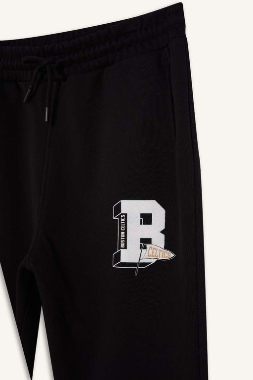 DeFactoFit NBA Boston Celtics Спортивные штаны стандартного кроя с кружевом и карманами на талии  фото 2