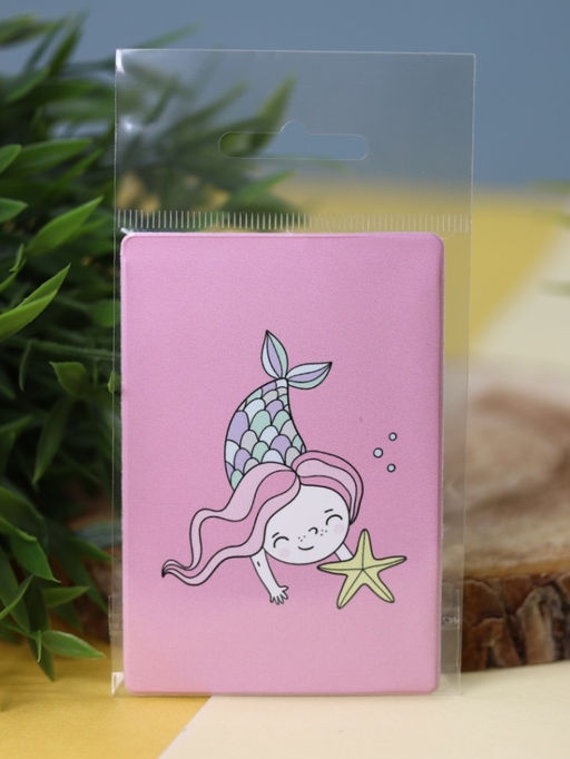 Держатель для карт Mermaid, pink (6,5 х 9,5 см)