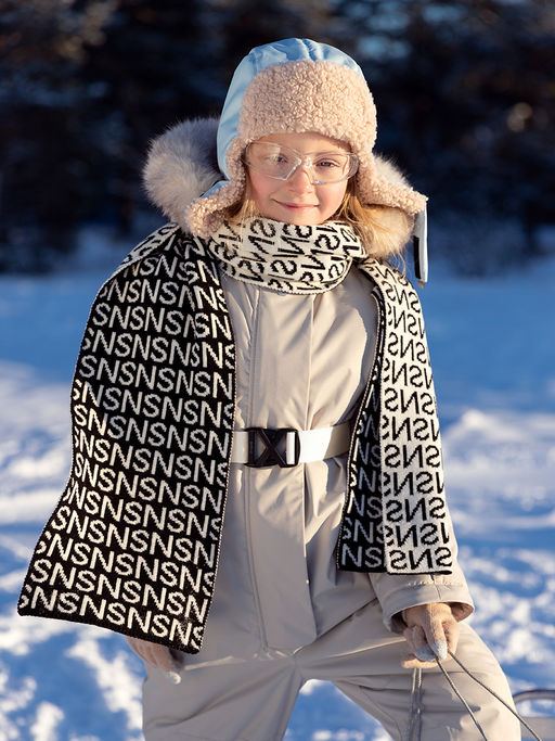 Шарф 17з16925 черный