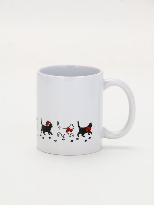 Кружка новогодняя керамическая «Замурчательного настроения», 320 мл