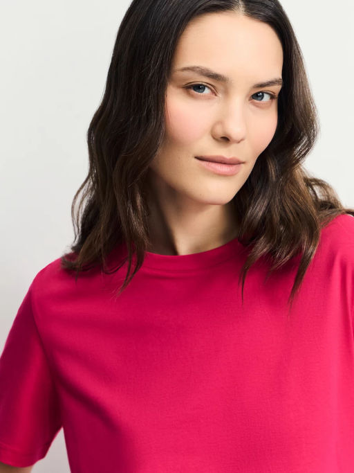 Базовая футболка из хлопка / Zarina  фото 7