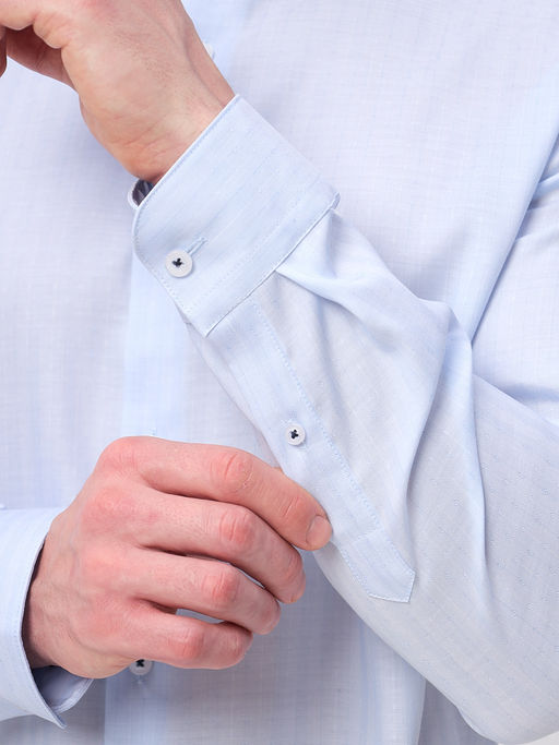 Сорочка мужская длинный рукав GREG 211/131/3350/Z/b  фото 7