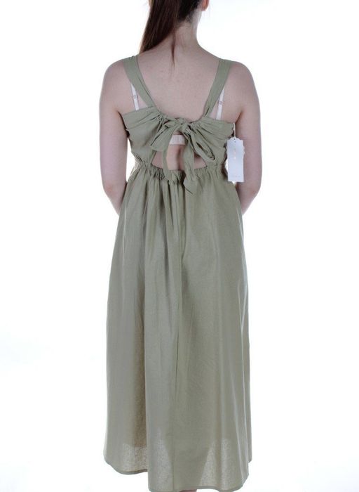 831 KHAKI Платье длинное летнее Fashion