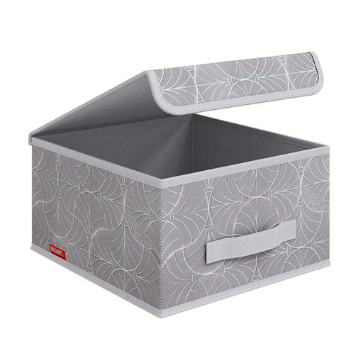 Короб стеллажный с крышкой, малый, 28*30*16 см Valiant  фото 39