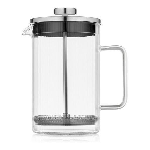 Кофейник френч-пресс Walmer Riffle, 0.8 л, цвет прозрачный  фото 2
