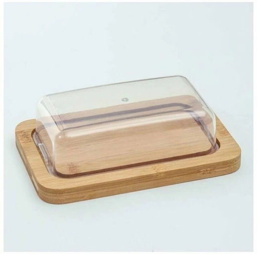 Масленка бамбук 19*12,5*1,5/16*9,5*4,5 №1 Катунь КТ-МС-01 - Полимербыт фото 3