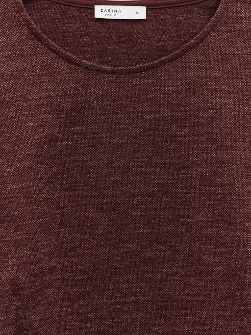 Джемпер с декоративными шлевками / Zarina фото 10