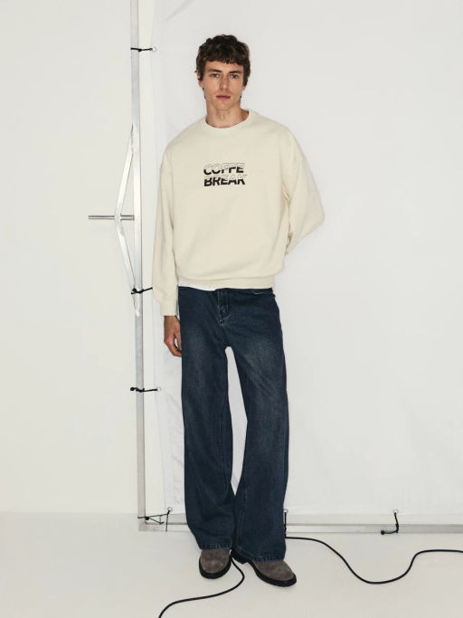 Толстовка с принтом / Zarina фото 2