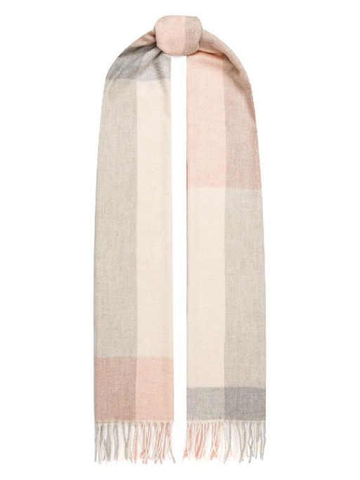 Палантин жен. виск+шерсть 60х184 LE33-911-05 - Labbra фото 2