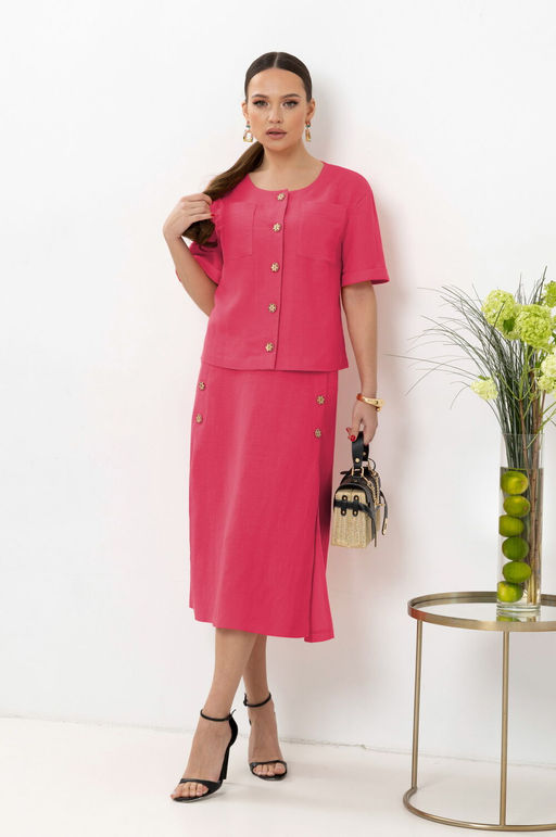 Костюм LISSANA 4891 малиновый