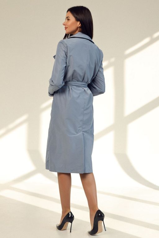 Плащ AURA 7010-164 голубой