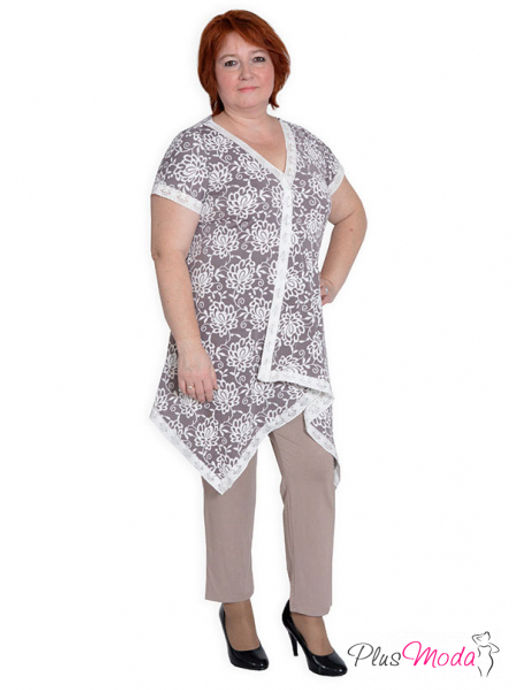 Туника Модель №279 размеры 44-80 - Plusmoda фото 9