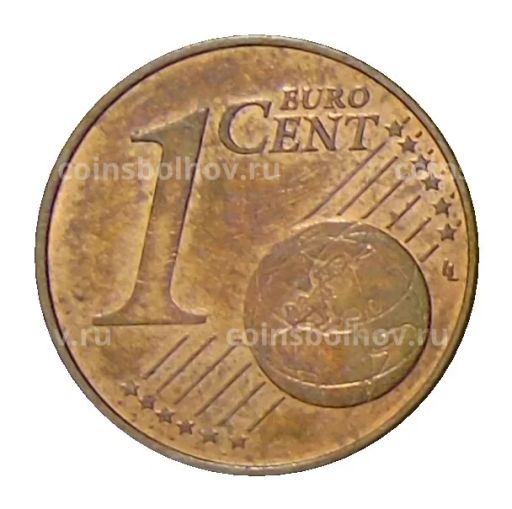 1 евроцент 2017 года Испания