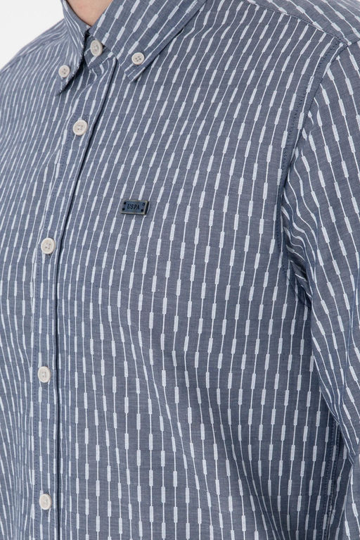 Erkek A__k Lacivert Uzun Kollu G_mlek Sepette S_rpriz _ndirim - U.s. polo assn фото 7