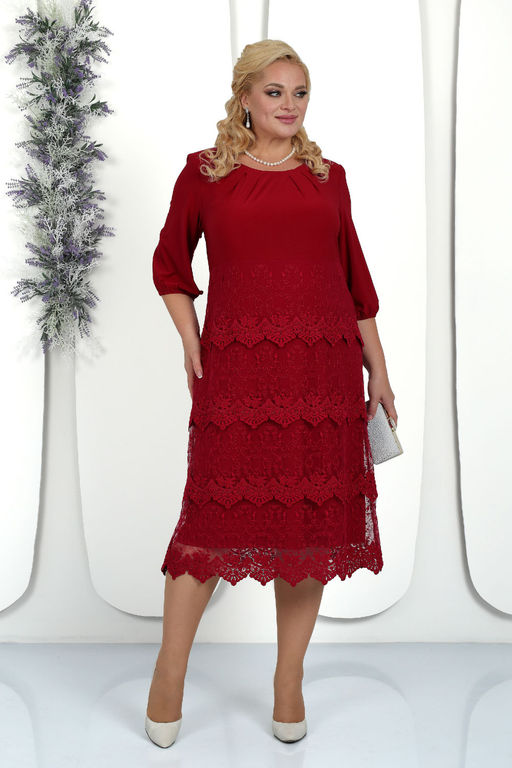 Платье Ninele 7431-Р темно-синий - Mira fashion фото 289