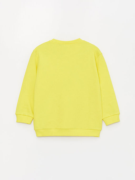 Bisiklet Yaka Fenerbah?e Bask?l? Erkek Bebek Sweatshirt ve E?ofman Alt? Tak?m - Waikiki фото 3