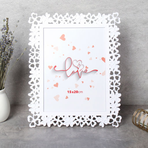 Фоторамка 15х20 белая / 062-3/1 /уп 96/ - Галеонтрейд фото 4