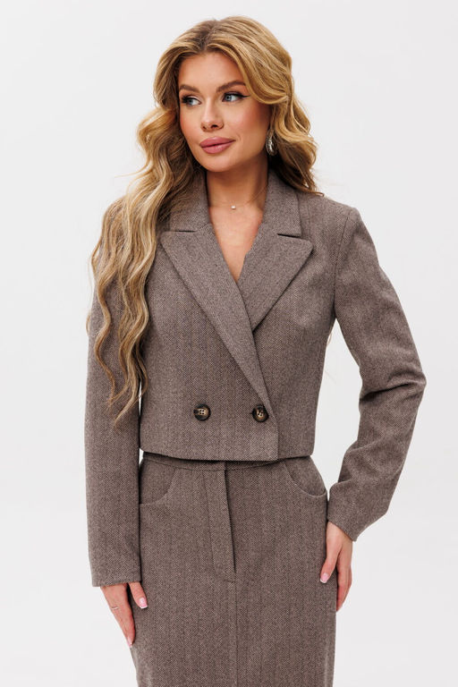 Костюм AmberA 2100 светло-коричневый  фото 2