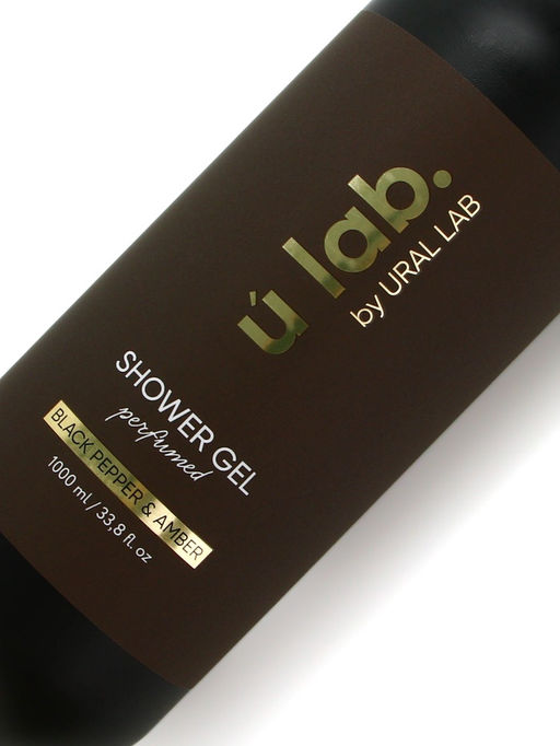 Гель для душа женский, парфюмированный Black pepper, 1000 мл, ULAB - URAL LAB фото 11