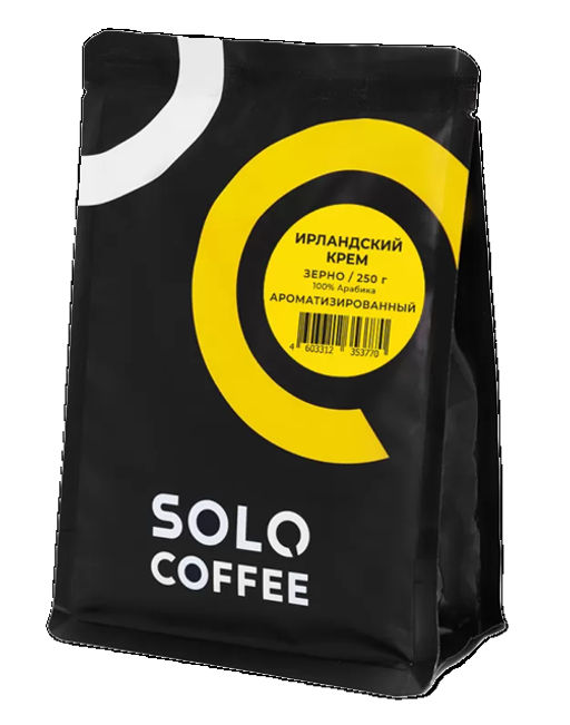 Кофе в зернах Solo Coffee Ирландский крем (100% арабика), свежеобжаренный  фото 5