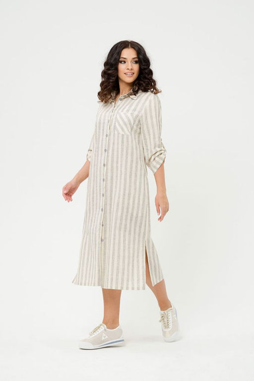 Платье-рубашка Дайкири (46) - Serenada фото 5