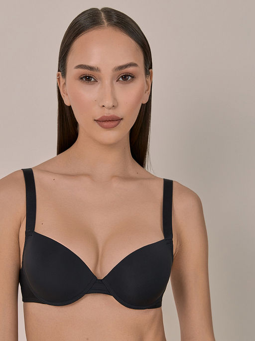 Бюстгальтер T-Shirt Demi жен. Palmira черный