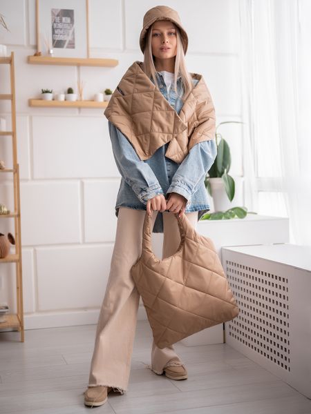 Шарф бежевый - Yollochka фото 2