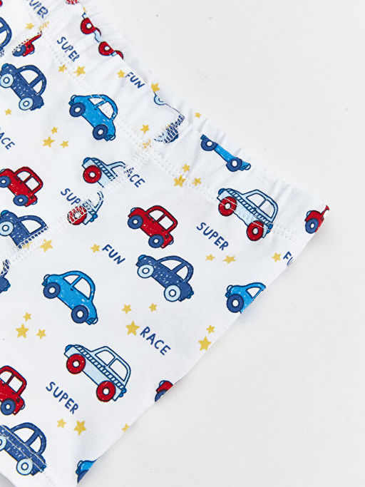 Beli Lastikli Bask?l? Erkek Bebek Boxer - Waikiki фото 3