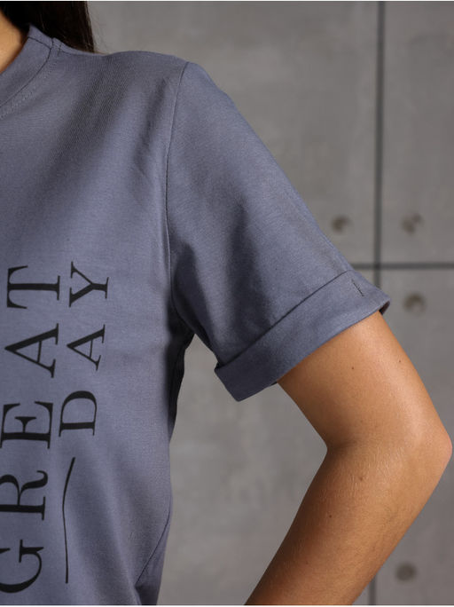 Футболка "Лео" графит